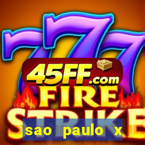 sao paulo x botafogo palpite